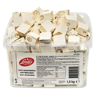 Afbeelding van Amandel Nougat 1,5 Kilo