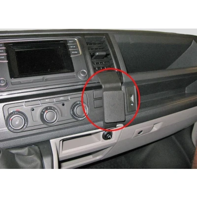 Afbeelding van Brodit ProClip houder geschikt voor Volkswagen T6/ Pickup / Caravelle 2016 Angled mount