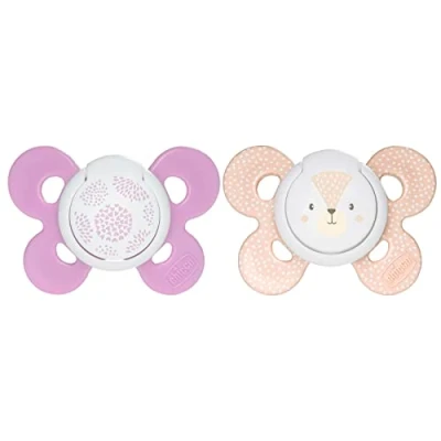 Afbeelding van Silicone Pacifier Chicco Physio Comfort Girl 6 16 M 2u