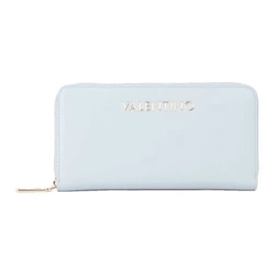 Afbeelding van VALENTINO portemonnee Fosca Re Zip Around Wallet Polvere Lichtblauw