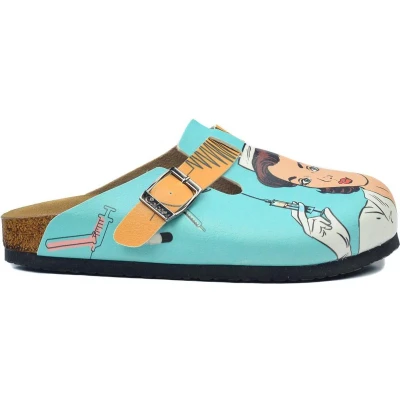 Afbeelding van GOBY Nurse Clogs Slippers Hoge kwaliteit Handmade Maat 37