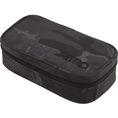 Afbeelding van Nitro Pencil Case XL Incl. Geo Driehoekig &amp; lesrooster, Etui, Gevormd Camo, UNIC