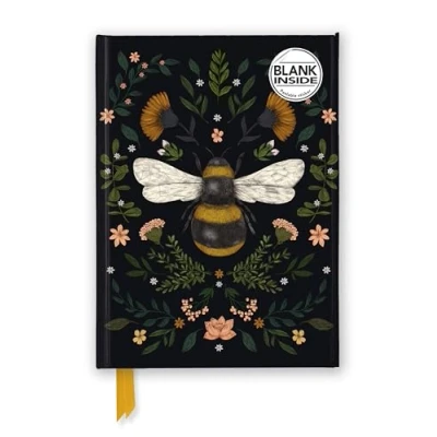 Afbeelding van Flame Tree Blank Notebooks Jade Mosinski: Bee (Foiled Journal)