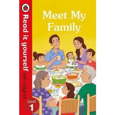 Afbeelding van Meet My Family Read It Yourself with Ladybird Level 1