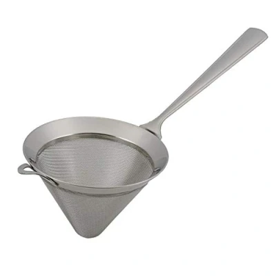 Afbeelding van PIAZZA Conische Mesh Zeef Roestvrij Staal 14 Cm