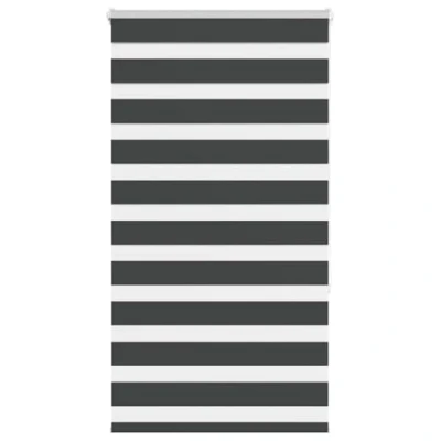 Afbeelding van Zebra rolgordijn 75x150 cm stofbreedte 70,9 zwart