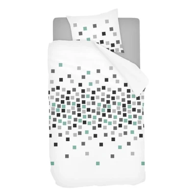 Afbeelding van Snoozing Pieter Dekbedovertrek Eenpersoons 140x200/220 cm + 1 kussensloop 60x70 Gray