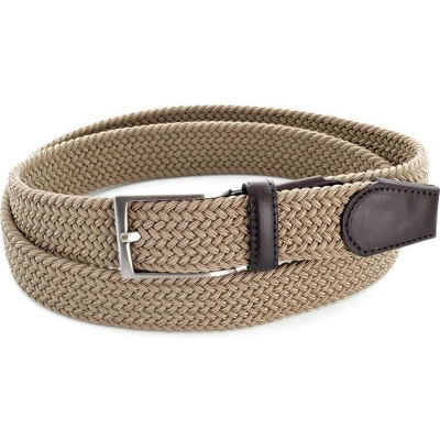 Afbeelding van LINDENMANN elastische heren riem beige
