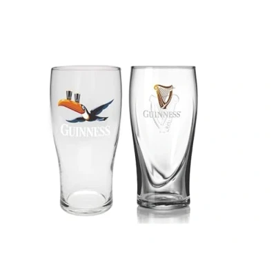 Afbeelding van Guinness Officiële Merchandise Gravity and Toucan 2 Pack Pint Bril