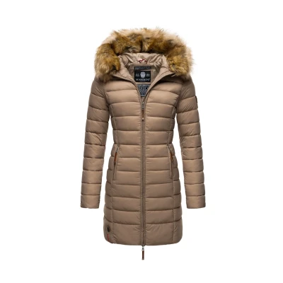 Afbeelding van Marikoo Stepp Winterjas, Dames, Maat: 36, Taupe
