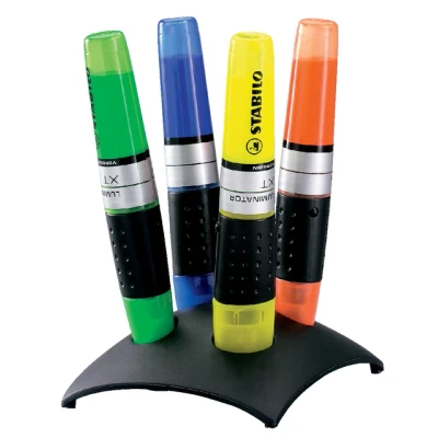 Afbeelding van Markeerstift STABILO Luminator 71/04 assorti deskset à 4 stuks