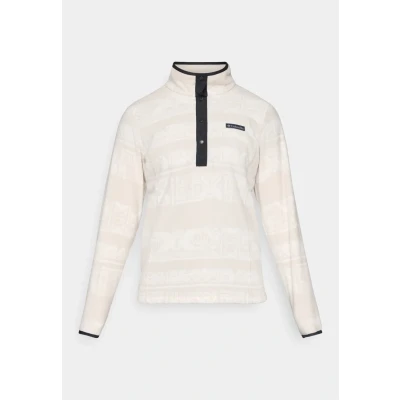 Afbeelding van Columbia Benton SPRINGS Printed 1/2 SNAP Fleece trui Dark stone, Dames, Maat: XS, stone