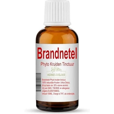 Afbeelding van Brandnetel tinctuur 100 ml Herbes D&#039;elixir