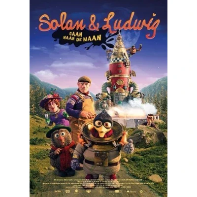 Afbeelding van Solan &amp; Ludwig Gaan Naar De Maan (DVD)