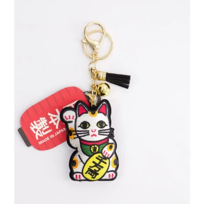 Afbeelding van Tokyo Design Studio Sleutelhanger Lucky Cat