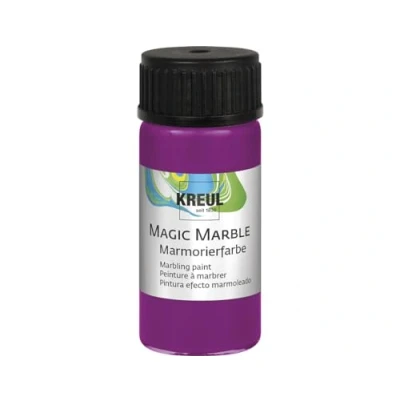 Afbeelding van KREUL Magenta Magic marble Marmer effect verf 20ml voor eindeloze toepassingen zoals toepassingen, van achtergronden schilderijen tot gitaren