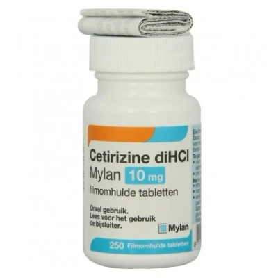 Afbeelding van Mylan Cetirizine Dihcl 10mg, 250 tabletten