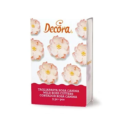 Afbeelding van 0803023 DECORA uitsteekset WILDROSE 5 delig