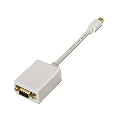 Afbeelding van DisplayPort Mini naar VGA Adapter Aisens A125 0136 Wit 15 cm