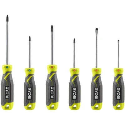 Afbeelding van Ryobi RHSDS6PC Magnetische Schroevendraaierset 6 stuks 5132006045