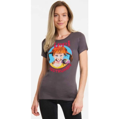 Afbeelding van Logoshirt Print T Shirt Pippi Langstrumpf