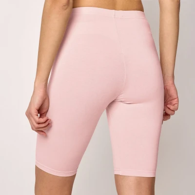Afbeelding van Merry Style MS MS10 145 LE Dames Leggings Sport Vrijetijdsbroek Kort Viscose Sporbroek Yogabroek Poederroze XL