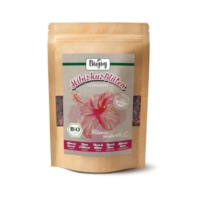 Afbeelding van Biojoy BIO Hibiscusbloemen (100 g), perfect voor thee (Hibiscus sabdariffa L.)