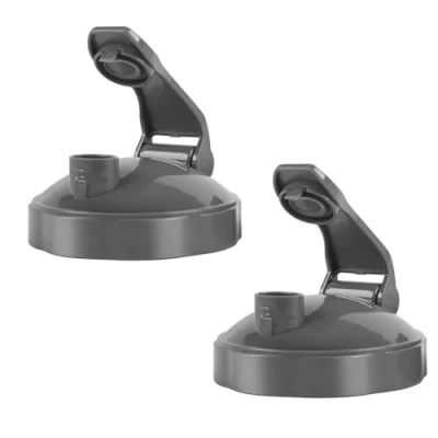 Afbeelding van Flip Top to Go Deksel Compatibel met NutriBullet 600W/900w Accessoires &amp; Vervangend Onderdeel (2 Pack, Grijs)