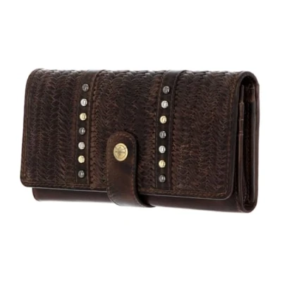 Afbeelding van CHIEMSEE Portemonnee Perth Wallet with Flap Brown Bruine
