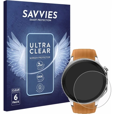 Afbeelding van Savvies (6 Stuks) Schermbeschermer voor Oppo Watch X Screen Protector Ultra Transparant