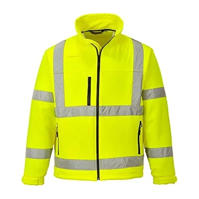 Afbeelding van Hi Vis Klassiek Softshell Jack (3L) maat Small, Yellow