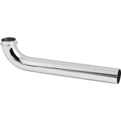Afbeelding van Cornat Afvoerpijp 90 1 1/4 inch x 32 mm 250 lengte voor aansluiting van de afvalwateraansluiting verchroomd metaal onderhoudsvriendelijk &amp; corrosiebestendig / TEC318204