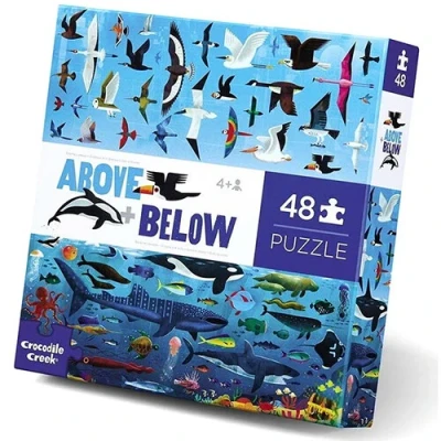 Afbeelding van Crocodile Creek Puzzels Puzzel Above Below Sea &amp; Sky