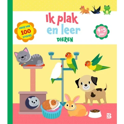 Afbeelding van Ik plak en leer: Dieren (4 5 jaar) (Paperback)