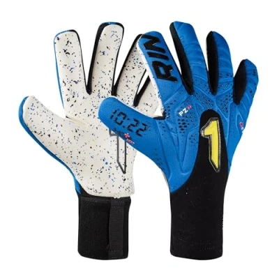 Afbeelding van Rinat Kronos keepershandschoen Turf Junior 10:22, blauw, maat 5