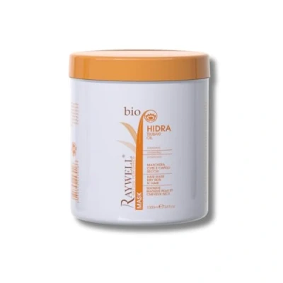Afbeelding van Hair Mask Dry Skin and Bio Hidra Raywel voor droog haar en hoofdhuid, 1000 ml