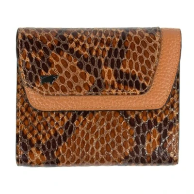 Afbeelding van Braun Büffel Leren Portemonnee Luise Wallet 8CS Cognac Bruine Veelkleurig