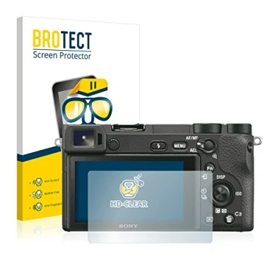 Afbeelding van BROTECT Screenprotector voor Sony Alpha 6500 Folie Beschermfolie transparant (2 Stuks)