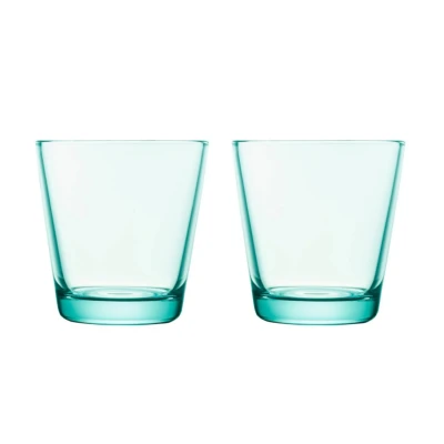 Afbeelding van Iittala Glazen Kartio Watergroen 210 ml 2 Stuks