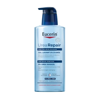 Afbeelding van Eucerin Urearepair wasgel 5% urea 400 Milliliter