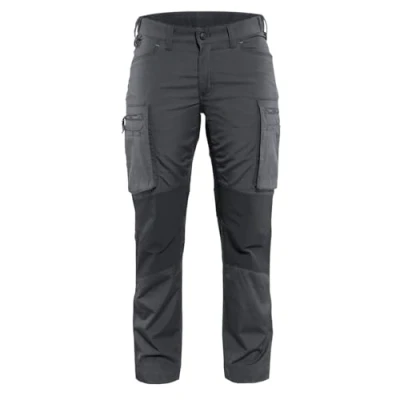 Afbeelding van Blaklader Dames Service werkbroek Stretch 7159 1845 Donkergrijs/Zwart C30