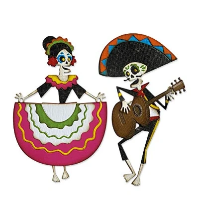 Afbeelding van Sizzix Thinlits Die Set 21PK Day of the Dead Colorize 664969 Tim Holtz (10 20)