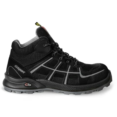 Afbeelding van Grisport Firm Hoog Cross Safety S3 black grey 46 Werkschoen