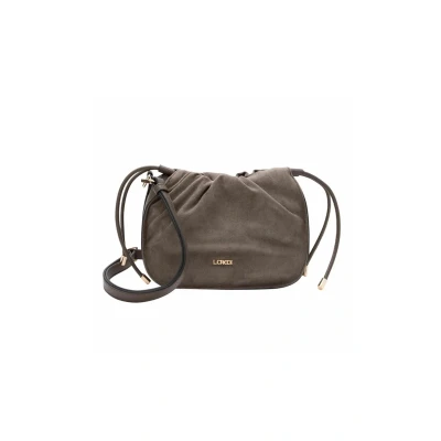 Afbeelding van L.CREDI Pheline Schoudertas 23 cm Dames dark taupe