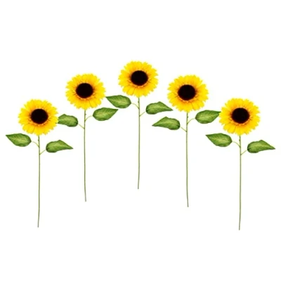 Afbeelding van I.GE.A. Kunstbloem Zonnebloem (5 stuks)