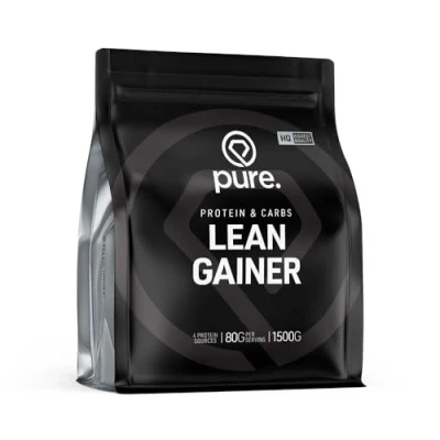 Afbeelding van PURE Lean Gainer 1500gr Aardbei