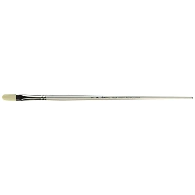 Afbeelding van Winsor &amp; Newton 5523012 Artisan synthetisch penseel met kenmerken van varkenshaar, robuust en duurzaam, perfect voor stroperige olieverf Kattentong Nr.12,