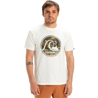 Afbeelding van Quiksilver EVO Bubble Wrapped Tshirt print, Heren, Maat: XXL, Wbk