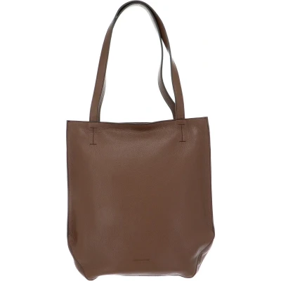 Afbeelding van FREDsBRUDER Leren Schoudertas Bella Melfi Chestnut Bruine