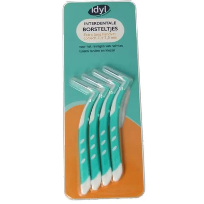 Afbeelding van Idyl Interdentale Borstel Conisch Extra Lang Xl 2.5 3, 4 stuks